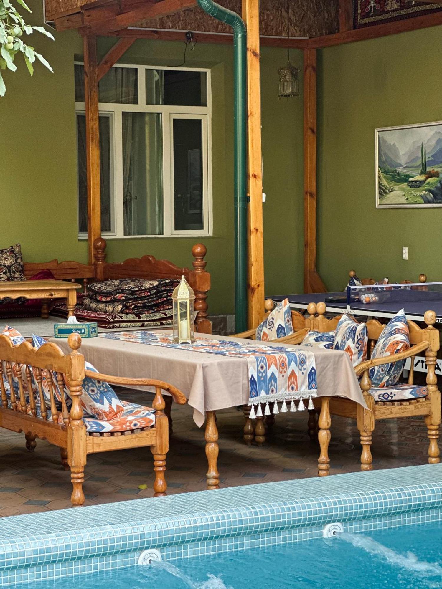 Green Yard Boutique Guesthouse Tasjkent Eksteriør bilde